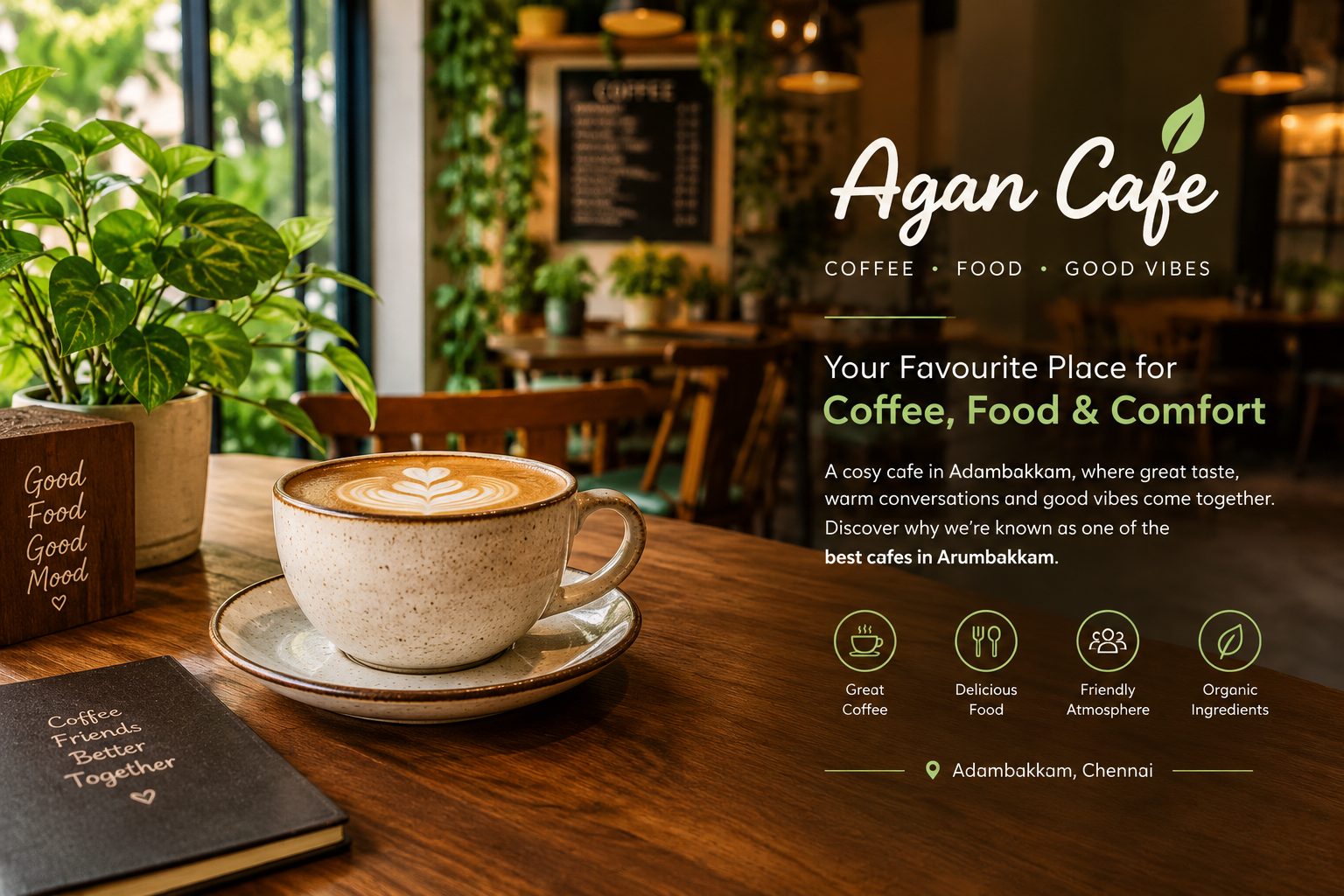 BEST CAFE IN ARUMBAKKAM